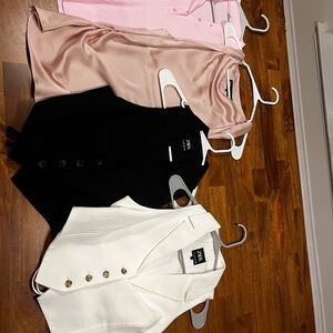 CLOSET CLEANOUT - set of 4 Zara Tops